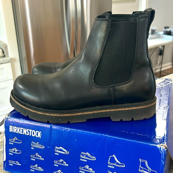 Birkenstock Other - Birkenstock Mens Stalon II Black Slip On Pull On Chelsea Style Boots 44 M11